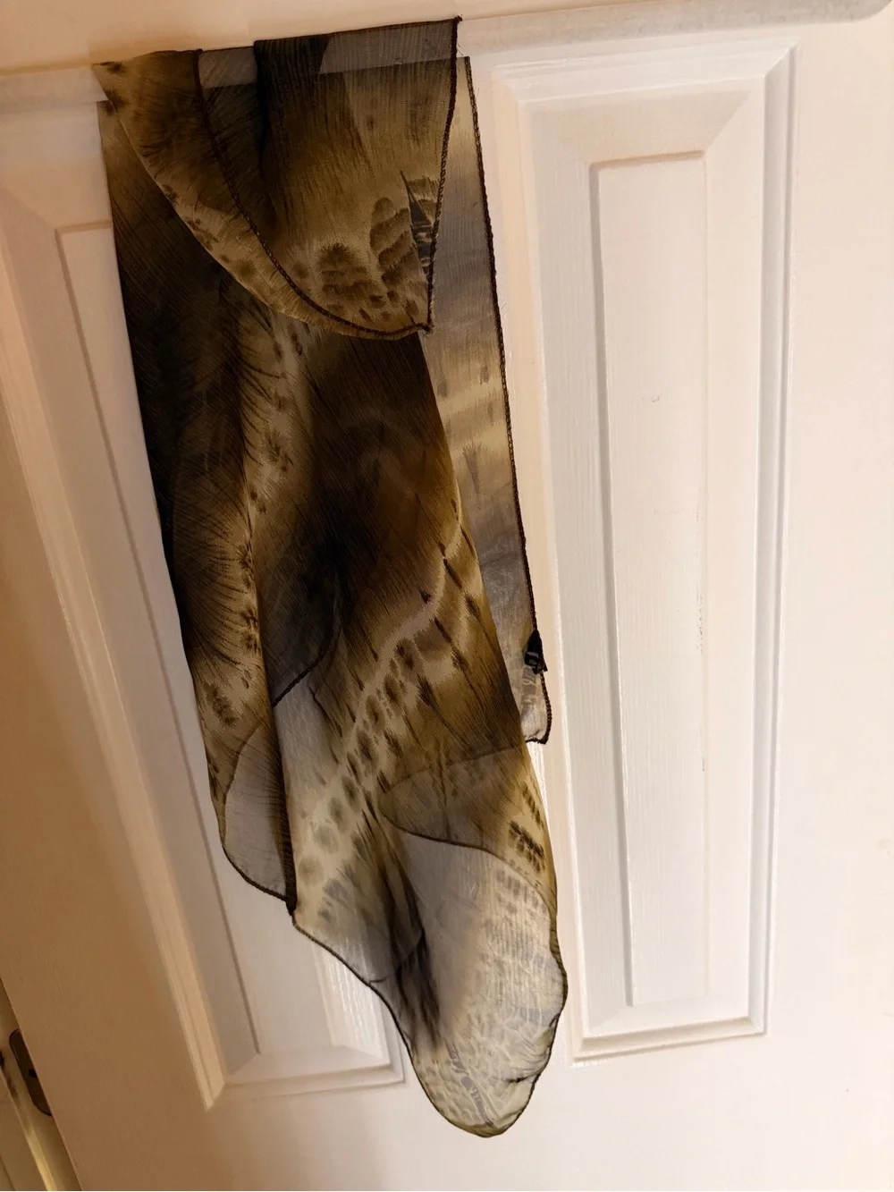lightweight silk feel scarf